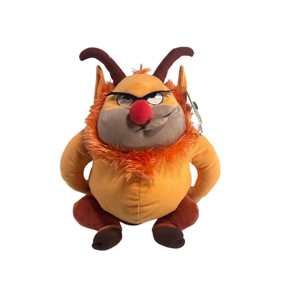 Rare Vintage Disney Hercules Phil Plush Mouseketoys NWT Disneyland 16.5”